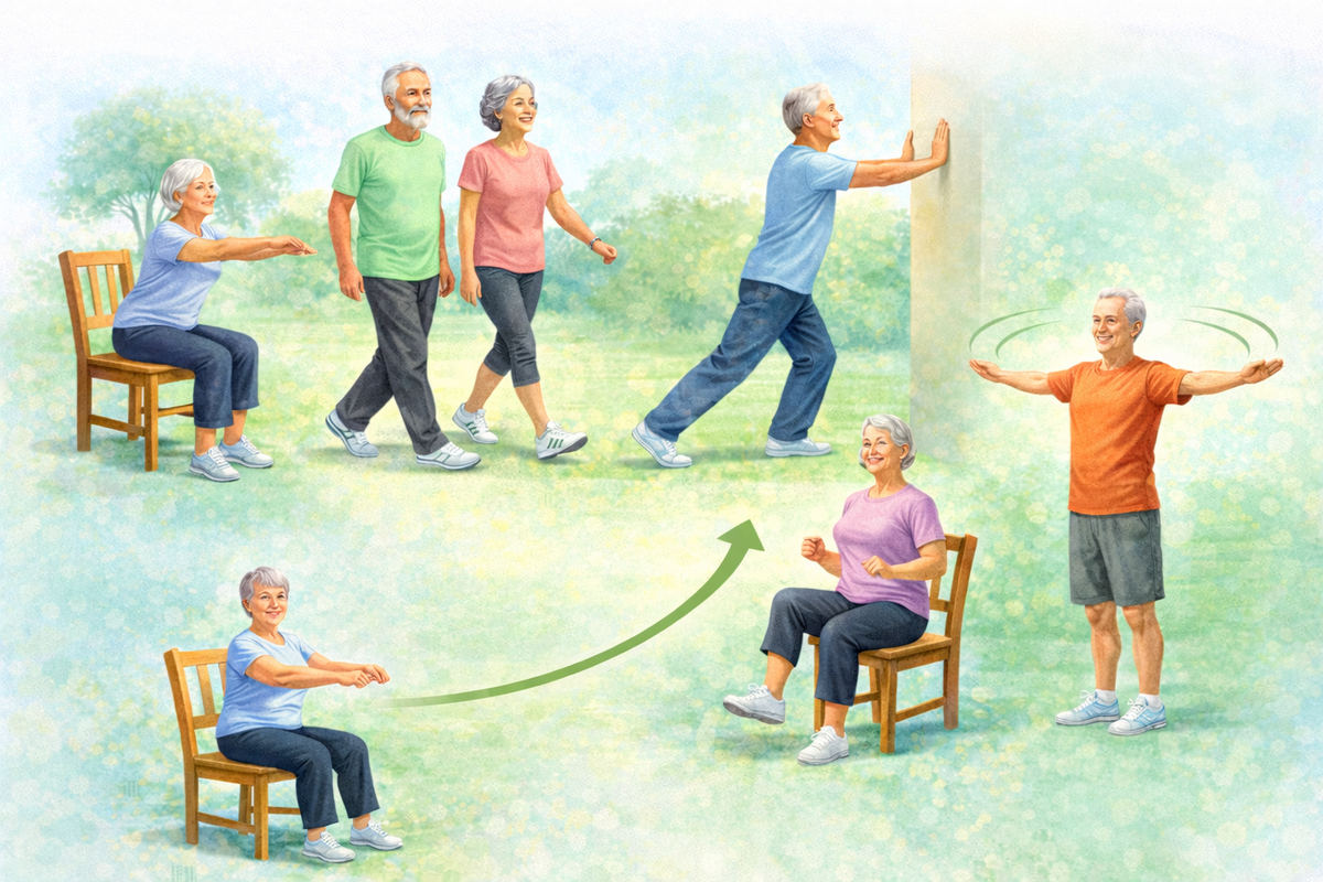 5 Simple Exercises to Control Blood Sugar After 50