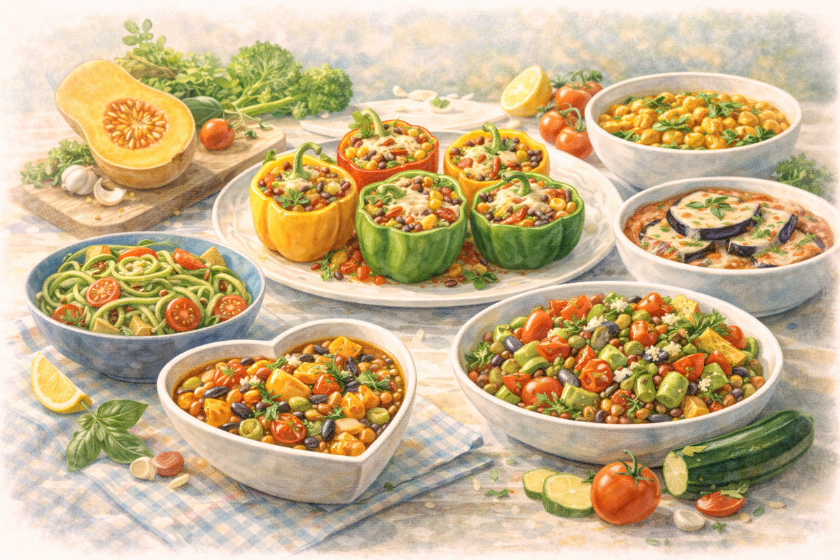 7 Delicious Vegetable-Based Meals for Better Blood Sugar