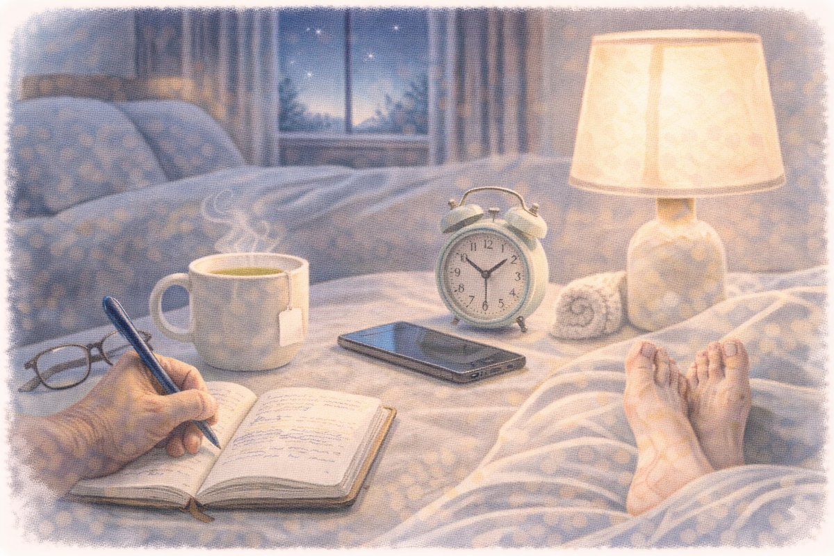 5 Simple Evening Routine Hacks for Better Sleep & Steady Blood Sugar